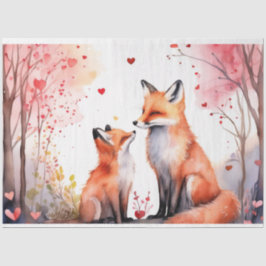 romantisch vossenweefselpapier tissuepapier