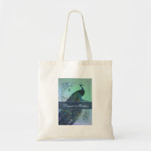  romantisch vredesontwerp tote bag (Voorkant)