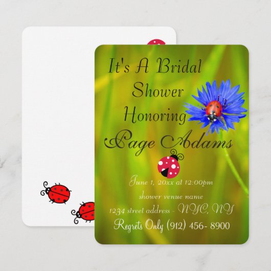 Romantisch Vrijgezellenfeest Destiny Kaart (Voorkant / Achterkant)