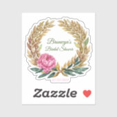 Romantisch Vrijgezellenfeest ontwerp Sticker (Vel)