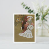 Romantisch, vrouw, Mode, Briefkaart (Staand voorkant)