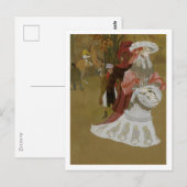 Romantisch, vrouw, Mode, Briefkaart (Voorkant / Achterkant)