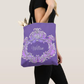 Romantisch, Vrouwelijk, Gepersonaliseerd Tote Bag (Dichtbij)