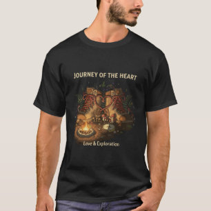 Romantisch Wandelavontuur Reis van het Hart T-shirt
