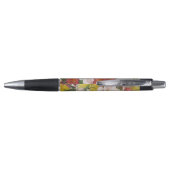 Romantisch waterverf lenteboeket bloemontwerp pen (Achterkant)