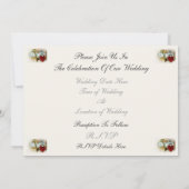 -Romantisch weddenschap - Slot en sleutel Kaart (Achterkant)