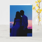 Romantisch Wenskaart Kaart (Gele Bloem)