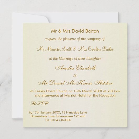 Romantisch wit - roomkleurige rozen Weddenschap Kaart (Achterkant)