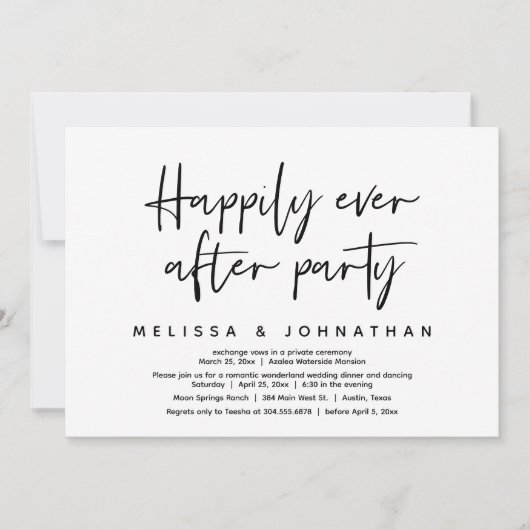 Romantisch Wonderland nog lang en gelukkig na het  Kaart (Voorkant)