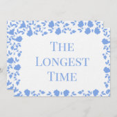 Romantisch zacht  lied Namen Tafel Kaarten (Voorkant / Achterkant)