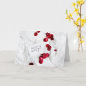 ROMANTISCH ZIJN, ZOALS IK VRAAG **MARRY ME** KAART (Gele Bloem)