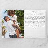 Romantisch Zwart 5 Foto I Love You Valentijnsdag Kaart (Binnen)