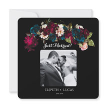 Romantisch zwart, Bourgondië en Blauwgroen bloemen