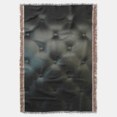 Romantisch zwart mooi leder deken (Voorkant Verticaal)