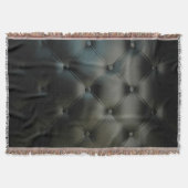 Romantisch zwart mooi leder deken (Voorkant)