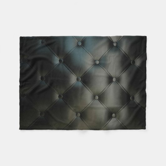 Romantisch zwart mooi leder fleece deken (Voorkant (Horizontaal))