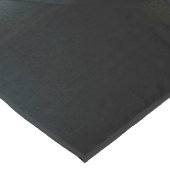 Romantisch zwart mooi leder tafelkleed (Gekanteld)