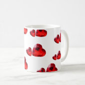 Romantische 3D Hart Liefde Mok (Voorkant rechts)