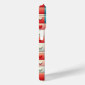 Romantische 3D rode hart telefoonhoes - Pastel Moz Case-Mate iPhone Case (Achterkant / Rechts)