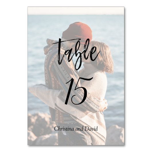 Romantische aangepaste foto gepersonaliseerde mode kaart (Voorkant)