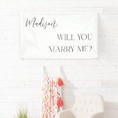 Romantische aangepaste voorstel banner (Insitu)