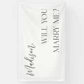 Romantische aangepaste voorstel banner (Verticaal)