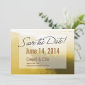 Romantische aankondiging voor het bewaren van de d (Staand voorkant)