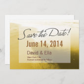 Romantische aankondiging voor het bewaren van de d (Voorkant / Achterkant)