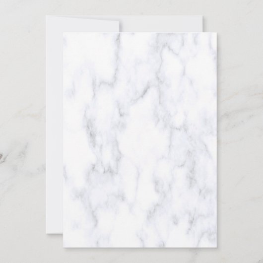 Romantische aankondigingen van Tropische bruiloft (Achterkant)