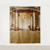 Romantische achtergrond wandkleed (Voorkant)