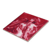 ROMANTISCHE ANGEL MET VERVANG IN PINKFUCHSIA, WITT TEGELTJE (Zijkant)