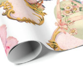 ROMANTISCHE ANGEL-SPEELROSEN, EENVOUDIGE EIEREN CADEAUPAPIER (Rol Hoek)