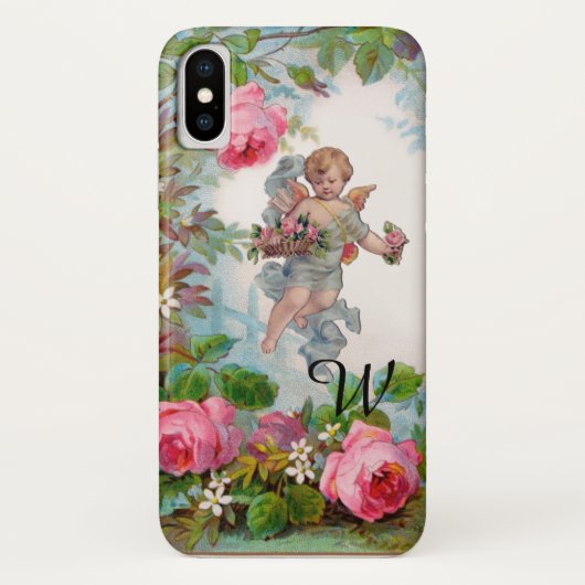 ROMANTISCHE ANGEL-SPEELROSSEN EN -STROMEN Case-Mate iPhone CASE (Achterkant)
