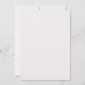 Romantische Aquarel Magenta Roze Bloemige Bruiloft Kaart (Achterkant)