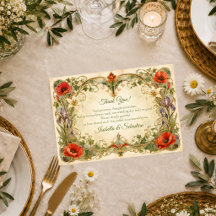Romantische Art Nouveau Botanische Bruiloft