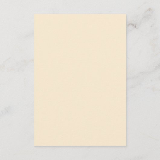 Romantische Art Nouveau bruiloft Informatiekaartje (Achterkant)