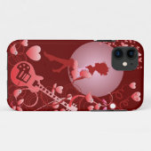 Romantische artistieke vector iPhone 5 hoesje met  (Achterkant (horizontaal))