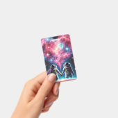 Romantische Astronaut Badge Houder (Handheld)