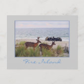 'Romantische avondwandeling langs het strand' Brie Briefkaart (Voorkant)