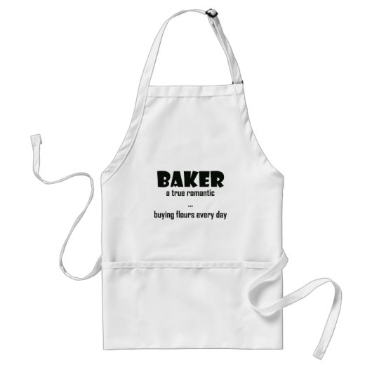 Romantische Baker - Elke dag bloem kopen Standaard Schort (Voorkant)