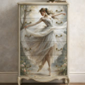 Romantische Ballerina Dance Forest Decoupage Tissuepapier