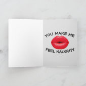 ROMANTISCHE BAND NAUWT OM HET EVEN WELKE GEVALLEN  KAART (Binnen)