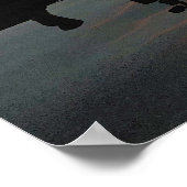 Romantische Bay Sunset Poster (Hoek)