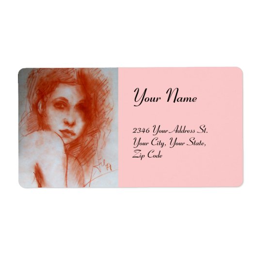 ROMANTISCHE BEAUTY ETIKET (Voorkant)