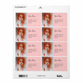 ROMANTISCHE BEAUTY ETIKET (Full Sheet)