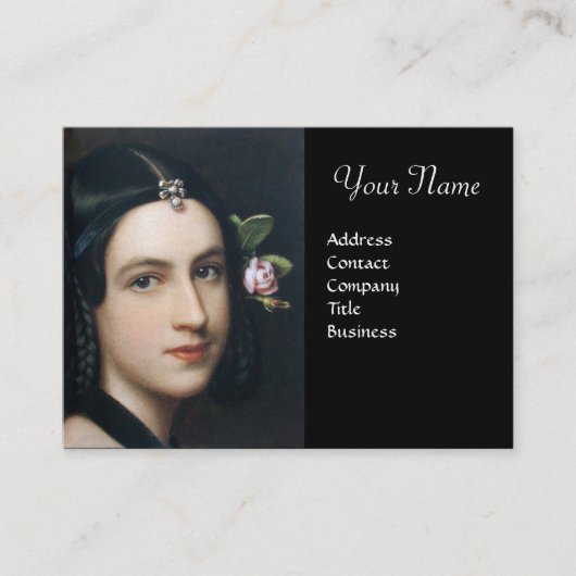 ROMANTISCHE BEAUTY, Salon Spa, Makeup Artist, Pear Visitekaartje (Voorkant)