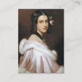 ROMANTISCHE BEAUTY, Salon Spa, Makeup Artist Visitekaartje (Achterkant)