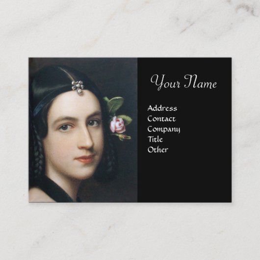 ROMANTISCHE BEAUTY, Salon Spa, Makeup Artist Visitekaartje (Voorkant)