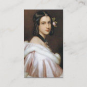 ROMANTISCHE BEAUTY, Salon Spa, Makeup Artist Visitekaartje (Achterkant)