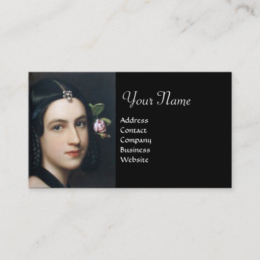 ROMANTISCHE BEAUTY, Salon Spa, Makeup Artist Visitekaartje (Voorkant)